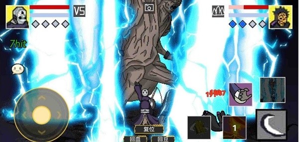 像素火影忍者200人物版最新版游戏截图